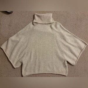 Elegant Cream Turtleneck Sweater